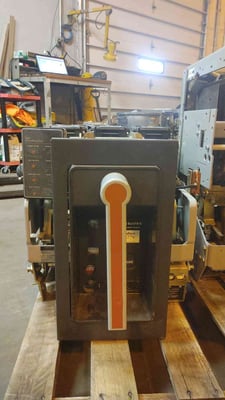 1600 Amp. GE, AKRU-8D-50-1, Fused LV Power Circuit Breaker, 600VAC, 3P (3 available)