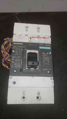 600 Amp. Siemens, HLX3B600MA2REX6, Breaker, 600 Volts, 3P