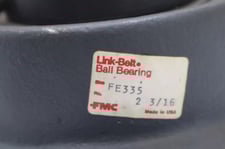 Fmc fe335 link belt ball bearing 2-3/16" stock #b-849