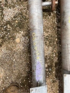 15 sq.ft., 85 psi shell, 35 psi/FV tube, Perry Products #4-15-FTSSX, Heat Exchanger, 4' diameter x 5' L Size