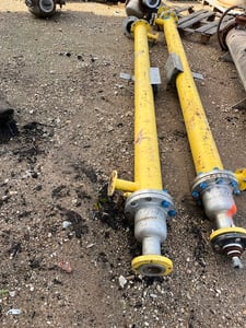 50 sq.ft., 100 psi/FV shell, 100 psi/FV tube, Alabama Heat Exchanger, Shell/Tube Heat Exchanger, 6" diameter