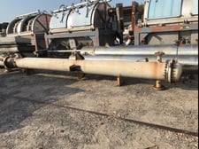 700 sq.ft., 225 psi shell, 150 psi tube, Ohmstede, Shell/Tube Heat Exchanger, 300°F/150°F, 1996