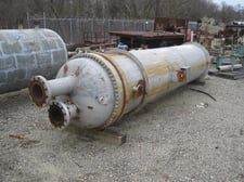 1964 sq.ft., 321 psi shell, 126 psi tube, Superior Hard Surfacing Co. Inc., Shell/Tube Heat Exchanger, 44"