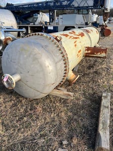 3677 sq.ft., 75 psi shell, 40 psi tube, Industrial Process Equipment Corp., Shell/Tube Heat Exchanger, (878)
