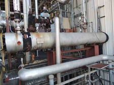362 sq.ft., 150 psi shell, 150 psi tube, Doyle & Roth, Horizontal Shell & Tube Heat Exchanger, 100&deg;F, 1999