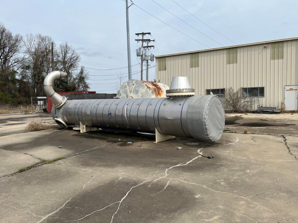 3400 sq.ft., 150 psi shell, 150 psi tube, Southern Heat Exchanger, 220°F, Shell/Tube Heat Exchanger, (448)