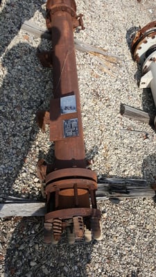 37 sq.ft., 75 psi shell, Carbone #806, PolyTube Graphilor Heat Exchanger, 8" diameter x 7.67' L Size, 360&deg;F