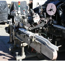 Label #5005-3P-ZP, Label Applicator, w/(2) Label Applicator Heads & Norwood Ink Marking System