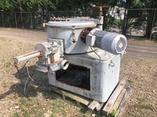 350 liter Henschel #HU350S, Stainless Steel Universal Medium Intensity Batch Mixer, Non-Jacketed Bowl, 70-280