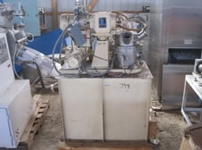 2 gallon Ross #LDM2, Stainless Steel Double Planetary Mixer, 1 HP Varispeed Motor, Missing Jacketed Bowl
