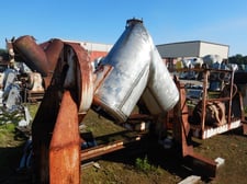 10 cu.ft. Patterson #Twin-Shell-Blender, Stainless Steel V-Blender, 135 lbs/cu.ft., 2 HP Motor, 208-220/460