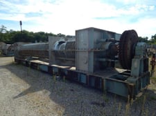 FKC #SHX-1000, Screw Type Sludge Dewatering Press, 47" x 37" Feed Opening, 9 Screen Secondary, 20 HP, 230/460