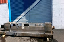 Thune #SP32L, Dewatering Screw Press, Standard Capacity Screw, Stainless Steel Base