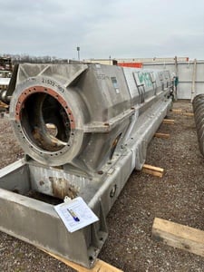 Hymac Thune #SL70SL, Housing, Stainless Steel Frame and Base, 16 Air Operated Back Pressure Flappers