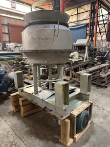 Black Clawson, Stainless Steel Pulper, 36" Nominal Size, 39" I.D., 28" Internal H, 18 cu.ft.