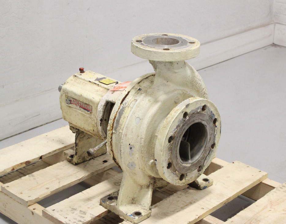 Ahlstrom #APP22-80, Stainless Steel Pump, 3" x 5", 6-Vane, 11" diameter Closed Impeller