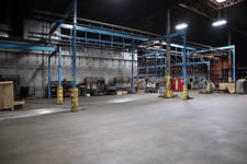 3 Stage Stainless Steel powder Coating System, Nordson, with dry cure oven, 4" conveyor, powder coating booth