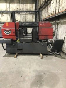 22" Revolution Machine Tools #S-Smart-CS22-24, fully automatic twin post horizontal band saw, 2020