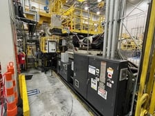 3000 Ton, 541 oz., Milacron #ML-3000-540, horizontal plastic injection molder, 145.7" daylight, 82.7" x 66.9"