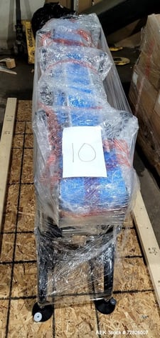 EndFlex Tabletop Indexing Conveyor, 100" L, Jar Filling Integration, Unused