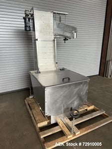 Acasi #TruCap-6-Wfall, Capacity Elevator Sorter, Up to 100mm, Stainless Steel, 32" x 28" x 24" hopper, 16"