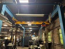 2 Ton, Freestanding bridge crane 13' Tx24'Lx12.6'W, with 2 ton CM hoist (Already Taken Down)