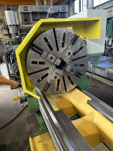 33" x 236" Gildemeister Heidenreich & Harbeck Gildemeister lathe #M820x6000, Sony digital read out, central