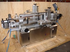 A Packaging Systems, Fully Automatic Filling & Labeling Line, 1 oz-1 gallon, 2009