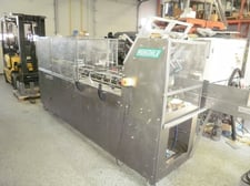 Nordale #MK-500, Horizontal Cartoner, Manual Load, Stainless Steel Frame, Nordson Glue, 0.5-6" width x