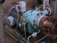 79 GPM @ 1263' TDH, Sundyne, Stainless Steel Close Coupled Centrifugal Pump, 2" x 3", 530 psi, 75 HP, 3450 RP