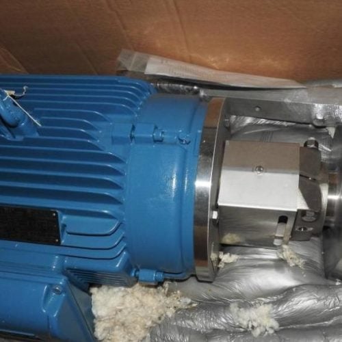 Ampco #LFR142-CIP, Stainless Steel Centrifugal Pump, 2.5" Inlet, 2" Outlet, 20 HP, 208-230/460 V, Never Used