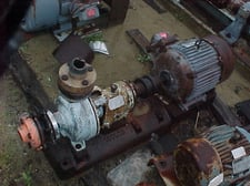160 GPM @ 110' TDH, Goulds #3196, Centrifugal Pump, Alloy GA-20, Direct Coupled, 3 x 1.5", 5.6" diameter