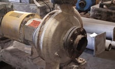 Ahlstrom #APP37-10, Pump, Iron Casing, w/ Stainless Steel Stuffing Box & Mechanical Seal, 4" x 6", 13"