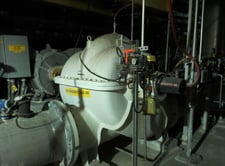 24000 GPM @ 127' TDH, Ahlstrom #ZPP52-600, Split Case Stainless Steel Fan Pump, 1000 HP, 800 RPM, 2001