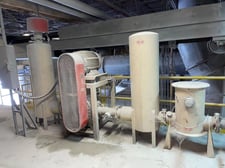 MAC, Vacuum Conveyor, w/Sutorbilt Vacuum Pump, 16" Hg, 15 psi, 2440 RPM max, 75 HP, 1780 RPM, 230/460 V
