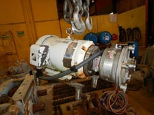 Fristam #FZX250, Liquid Ring Vacuum Pump, Sanitary Fittings, 3" Inlet & Outlet, 15 HP, 230/460 V