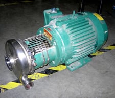100 GPM @ 170' TDH, Tri-Clover #C216MDG21T-S, Stainless Steel Centrifugal Pump, 2.5" Tri-Clamp Inlet, 1.5"