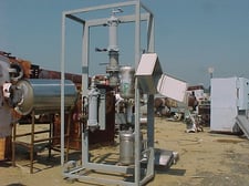 8 gallon Dusenbery, Stainless Steel Reactor/Autoclave System, 10" diameter x 24" Straight Side, 125 psi @