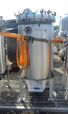 92 gallon DCI, Inc., Stainless Steel Reactor, 45 psi Internal, 50 psi @ 302&deg;F Jacket, 1986