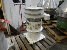 24" Midwestern Industries Inc. #MR24S4-4, Stainless Steel Separator Screen, 1-Deck, 0.33 HP, 115 V, 2018