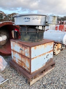 40" Kason #K40-2-SS, Stainless Steel Separator Screen, 1-Deck, 0.33 HP, 230 V