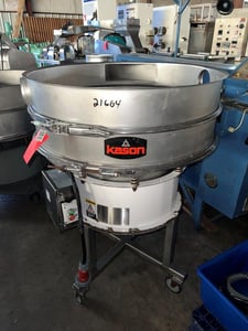 40" Kason #K40-2-SS, Stainless Steel Separator Screen, 1-Deck, 0.5 HP, 230/460 V, On Wheels