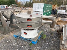 48" Kason #K48-1-SS, Stainless Steel Separator Screen, 1-Deck, 2012