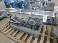 10" x 72" Witte, Stainless Steel Classifying Screen, 2-Deck, 1 HP