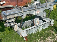 10" x 72" Witte, Stainless Steel Screen, 2-Deck, w/Screens & Motor, On Casters