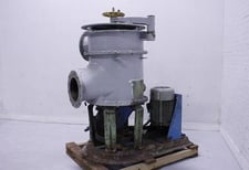 Black Clawson #24P, Pressure Screen, Stainless Steel, Belt Driven, 2-Foil Rotor, 30 HP, 1770 RPM