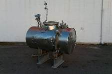 Dynamic Welding, Stainless Steel Tank, w/Reflux Column, 200 gallon, 3' diameter x 4' straight side, 150