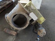 15" Carbon Steel Rotary Airlock, 2 HP, 1730 RPM, 230/460 V