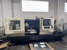 Willis #ENC2680, CNC flatbed lathe, 26" swing, 20" 3-jaw chuck, 4" bore, 80" centers, 10-1400 RPM, Anilam