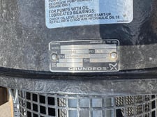 2720 GPM @ 150' TDH, Grundfos Pump 8" x6"x13.05"Impeller, with 150 HP 1785 RPM TEFC 460 VAC, New Unused